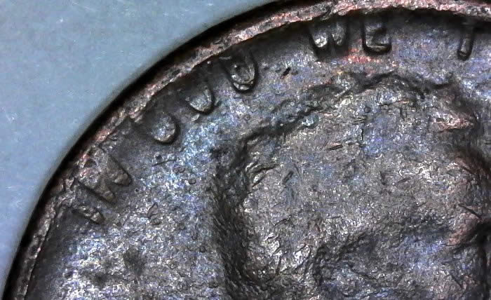 1982-P-Lincoln-Cent-With-Severe-Die-Deterioration!-The-Worst-Case-I've-Seen